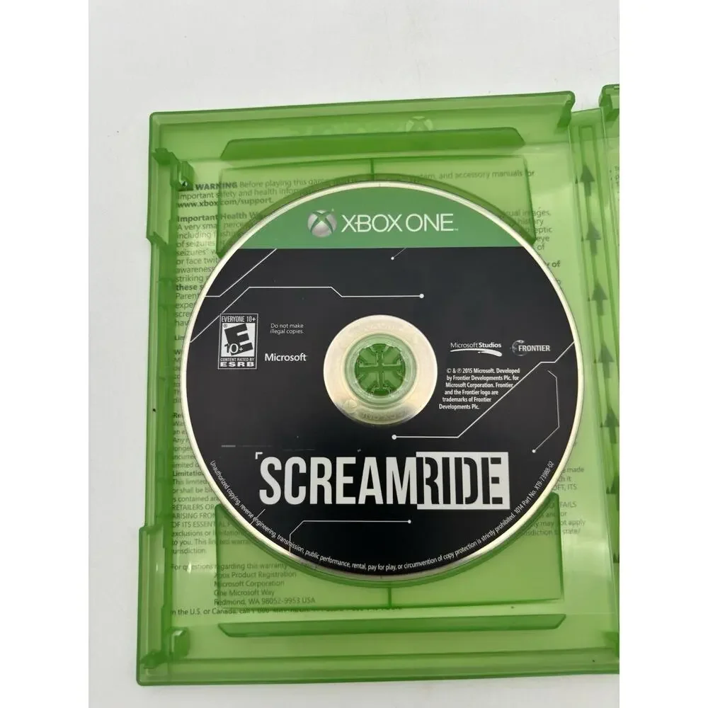 ScreamRide (Microsoft Xbox One, 2015) - Tested Works Very Good Condition